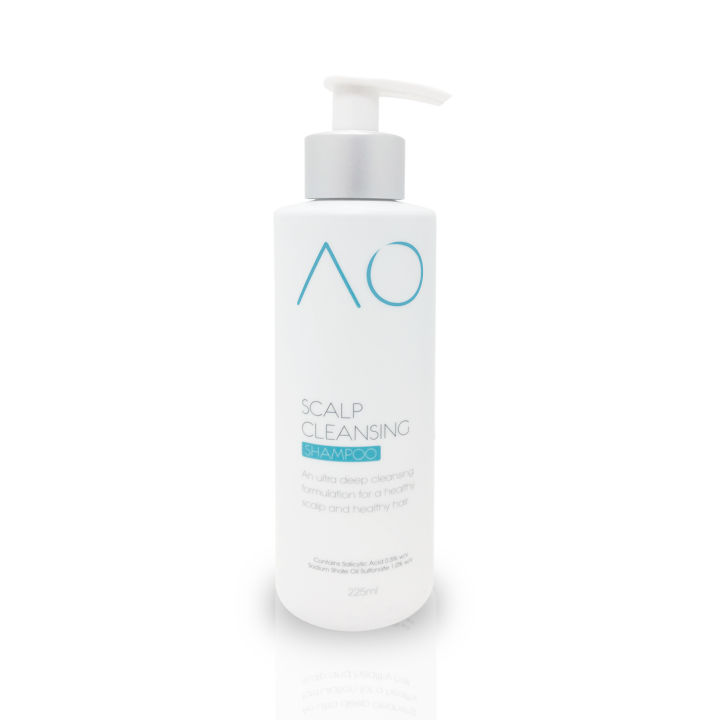 AO Scalp Cleansing Shampoo - เอโอ สกั๊ลพ์ คลีนซิ่ง แชมพู (แชมพูสูตรพิเศษเน้นทำความสะอาดหนังศีรษะและเส้นผม)