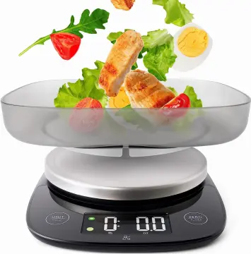 Greater Goods Premium Baking Scale - Ultra Accurate, Digital Kitchen Scale  | Prep Baked Goods, Weigh Food and Coffee, or Use for Meal Prep | Four