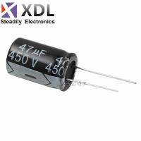 5pcs 450V47UF 16*25MM 47UF 450V 16*25 new aluminum electrolytic capacitor WATTY Electronics