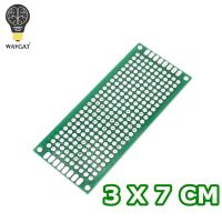 WAVGAT 3X7ซม. รากเดิม PCB สองด้าน Diy ชิ้นส่วนวงจรไฟฟ้าแผงวงจรพิมพ์แบบสากล