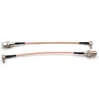 คุณภาพสูง RF Connector CRC9 Pieces to Rightangle to Cable Cable Female CRC9 15cm RG316 100 F F Pigtail