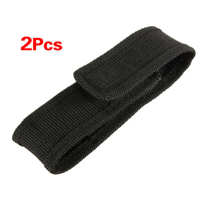 13cm Black Nylon Holster Holder Belt Pouch Case Bag for LED Flashlight Torch