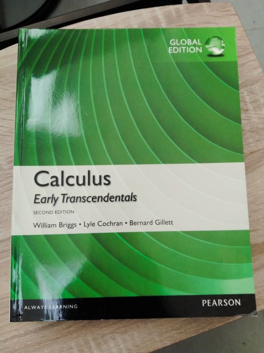 Calculus Early Transcendentals Global Edition Th 5962