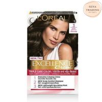 ?สินค้าขายดี? [3]LOREAL EXCELLENCE ลอรีอัล ปารีส เอกซ์เซลเล้นซ์ แฟชั่น ลอรีอัลครีมเปลี่ยนสีผม