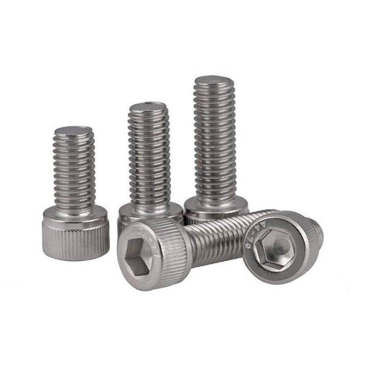 fine-thread-hex-hexagon-socket-head-cap-screws-304-stainless-steel-allen-bolts-m6x0-75-m8x1-m10x1-m10x1-25-nails-screws-fasteners