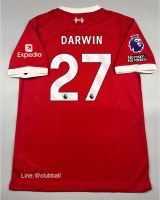 (aaa) เสื้อฟุตบอล ลิเวอร์พูลเหย้า 2023/2024+ DARWIN 27+อามพรีเมียร์ลีค+NOROOMFORRACISM+EXPEDIA