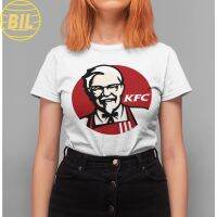 BIL เสื้อยืดใส่สบาย เสื้อผช  เสื้อยืด Unisex รุ่น KFC Edition T-Shirt สวยใส่สบายแบรนด์ Khepri 100%cotton comb รีดทับลายได้เลย ไม่ยืดไม่หดไม่ขึ้นขน