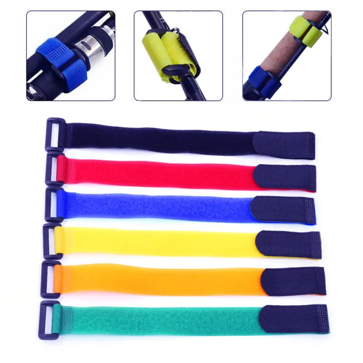 Hittime Reusable Hook and Loop Nylon Strap Fastener Cable Buckle Cord Ties Adjustable Magic Tape