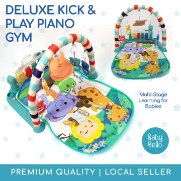Baby Gym Jungle Musical Play Mats For Floor, Kick And Play Piano Gym  Activity Center With Music, Lights, And Sounds Toys For And Toddlers Aged 0  To 6