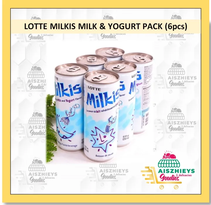 Lotte Milkis Milkandyogurt Flavor 6pcs Pack 250ml X 6 Lazada Ph