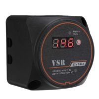 2X Voltage Sensitive Split Relay Digital Display VSR 12V 140A for Car RV Yacht Smart Battery Isolator Charge