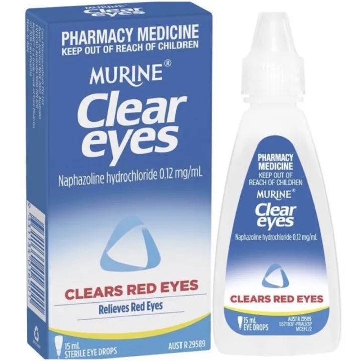 Australia Murine Clear Red Eyes Eye Drops 15ml Lazada PH