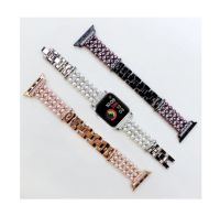 【Hot Sale】 Suitable for S7 strap iwatch765432SE fashion diamond bead chain wrist