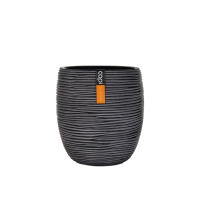 Vase Elegant High Rib (Size W 12 x H 15 cm) - กระถางต้นไม้ Modern แบรนด์ Capi Europe