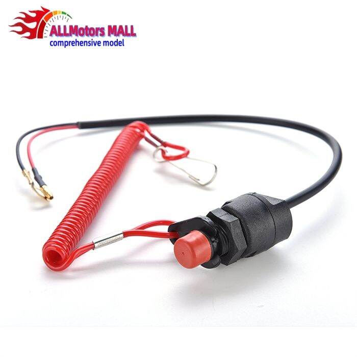 ALLMotors MALL Universal Outboard Motor Kill Switch with Safety Tether Lanyard Lazada PH