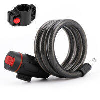 ล็อคจักรยานพร้อมกุญแจ2ดอก MTB Bike Anti-Theft Steel Wire Cable Locks