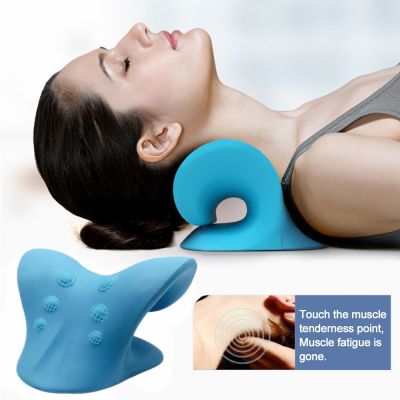 Neck Shoulder Stretcher Relaxer Cervical Chiropractic Device for Pain Spine Alignment