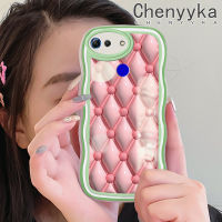 เคสเคสสำหรับ Honor Chenyyka โปร V30 V20สีชมพูลายตาข่ายเคสมือถือกันกระแทกแบบใสนิ่มฝาครอบป้องกันซิลิกาเจลโปร่งใสลายกล้องถ่ายรูปเก๋ไก๋