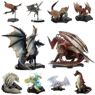 ZZOOI Monster Hunter World PS4 GAME Limited PVC Models Dragon Action Figure Japanese Genuine Kids Toy Gifts