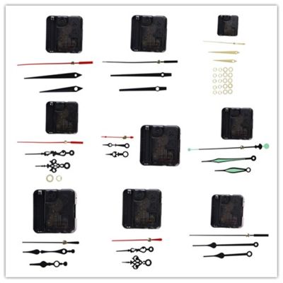 hot【DT】 1 Set Hanging Silent Wall Movement Repair Mechanism Parts With Needles