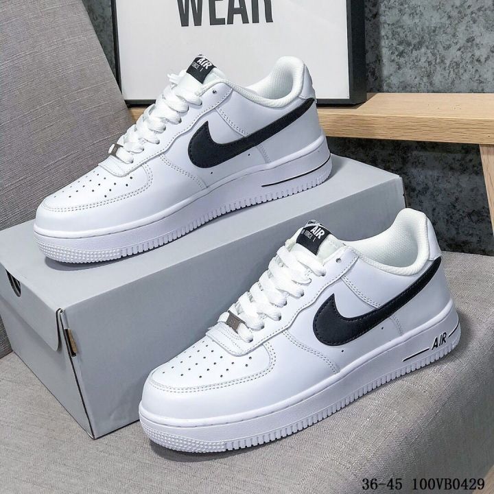 Pure original version AF1 Air Force No. 1 lychee pattern raw rubber ...