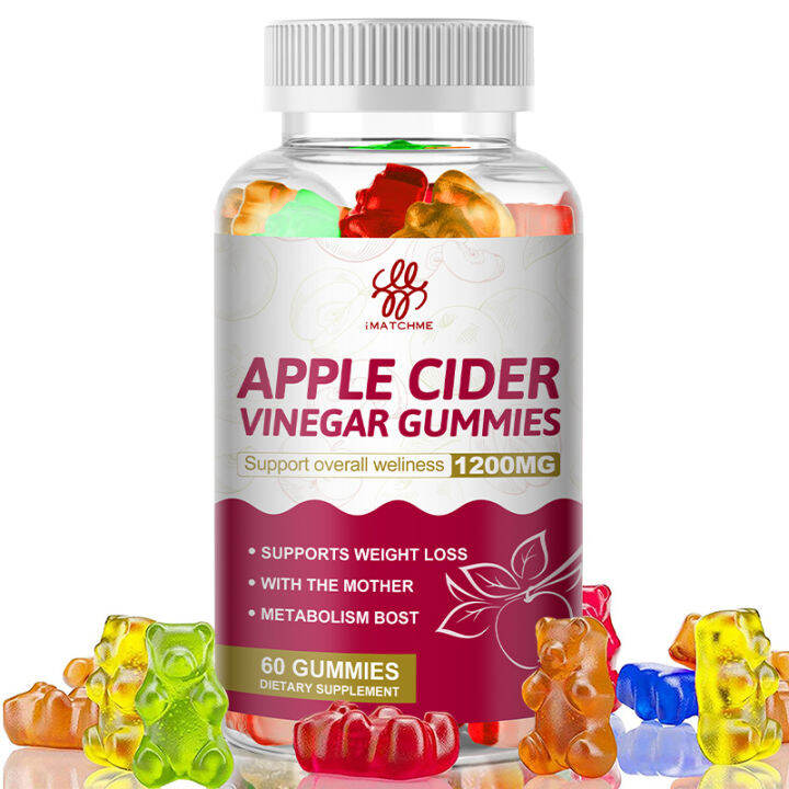 iMATCHME Natural Slimming Apple Cider Gummies Weight Loss Products