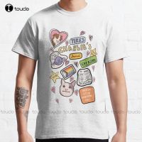 Heartstopper Stickers Pack *Choose Xl Or Large* Classic T Shirt Fashion Creative Leisure Funny T Shirts Custom Gift New XS-6XL