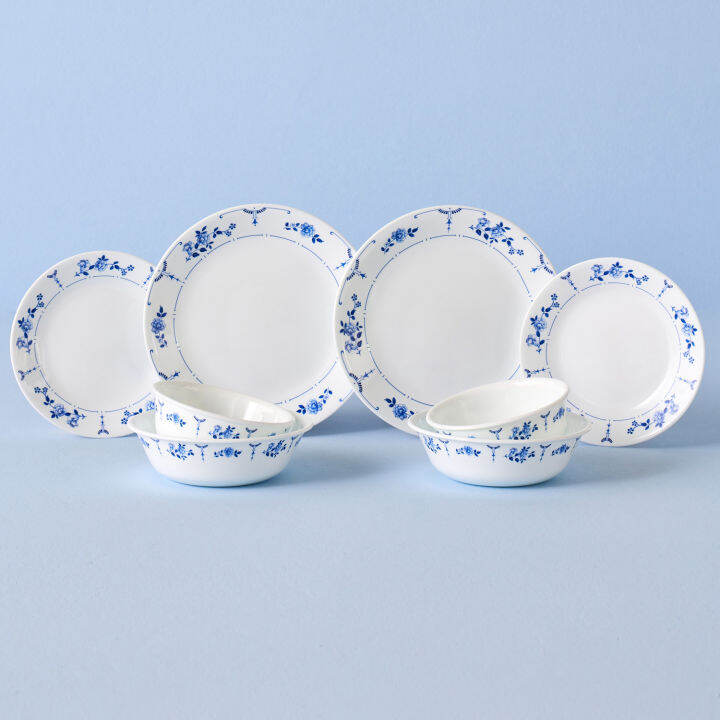 Corelle Classic Flora Nature Tableware Dinnerware 8p Dishwasher Oven Safe | Lazada PH