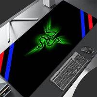 Razer Original Art HD Printing Mouse Pad อุปกรณ์เกม XL แผ่นรองพื้นขนาดใหญ่ยอดนิยมคอมพิวเตอร์คีย์บอร์ดคีย์บอร์ดซอฟต์แวร์สำนักงานแผ่นรองเมาส์