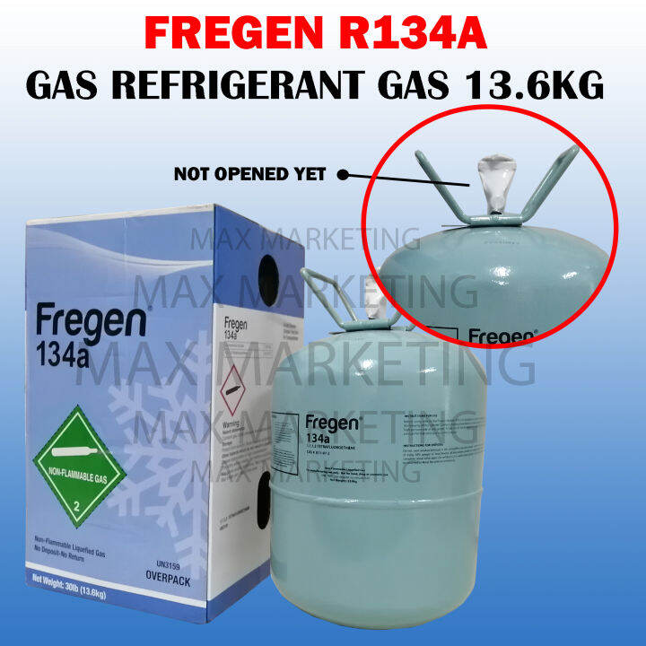 FREGEN R134A GAS REFRIGERANT CAR AIR COND GAS 13.6KG Lazada