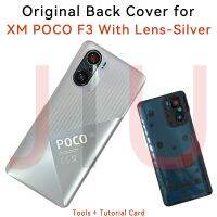 100 New For POCO F3 5G Battery Cover poco f3 back glass replacement Pocophone Replacement Parts