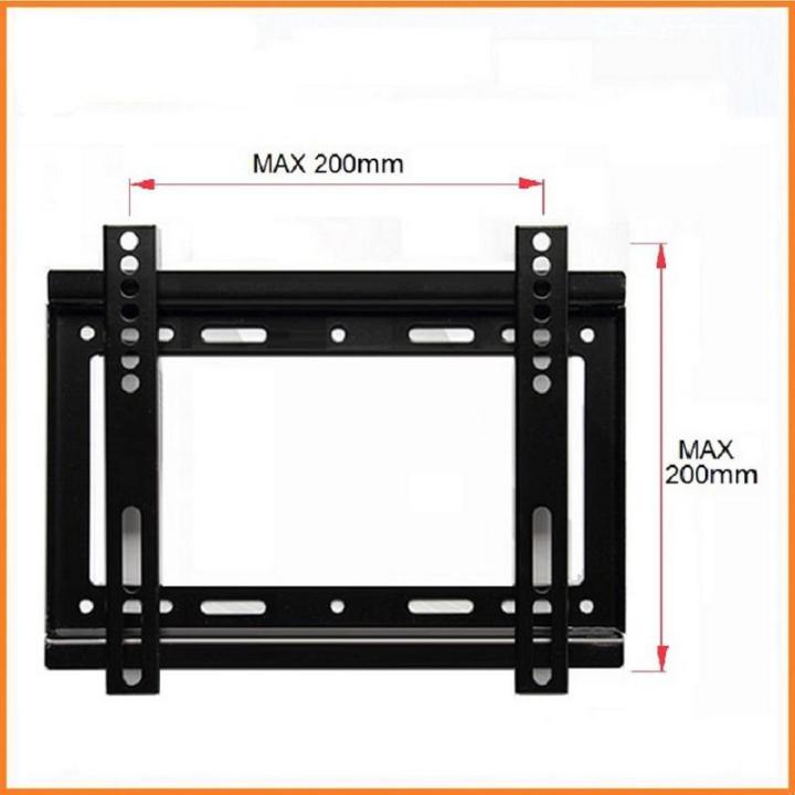 โปรพิเศษ-ขาแขวนทีวี-led-รองรับ-ขนาด-14-42-แบบ-fix-tv-wall-mount-for-14-42-inch-led-tv-ราคาถูก-ขาแขวน-ขาแขวนทีวี-ขาแขวนลำโพง-ที่ยึด-ที่ยึดทีวี-ขาแขวนยึดทีวี