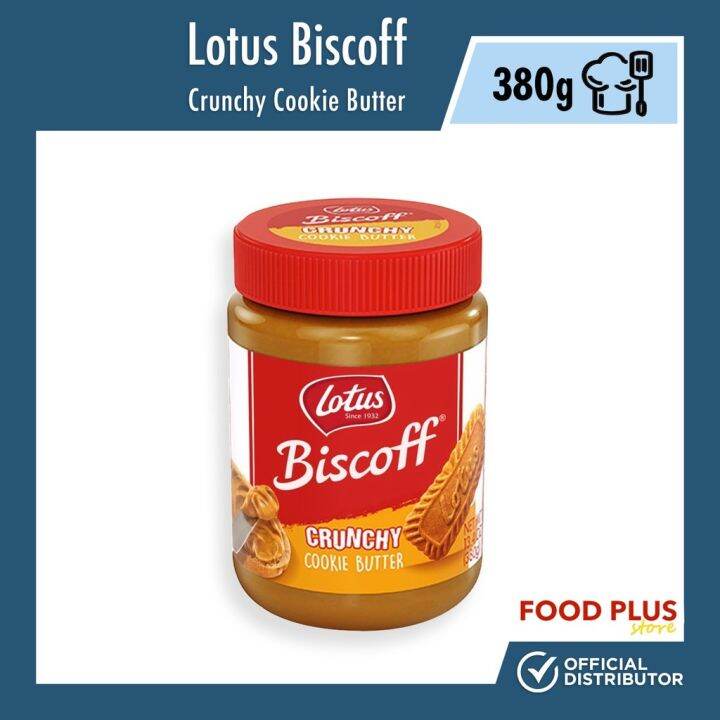Lotus Biscoff Crunchy Speculoos Cookie Butter Spread (380g) Lazada PH