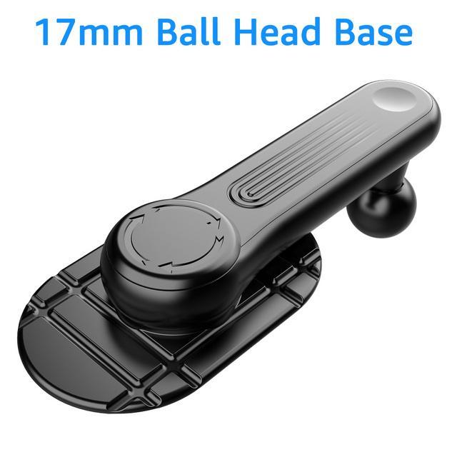 mobile-phone-holder-base-for-car-display-screen-universal-17mm-ball-head-rotatable-adhesive-phone-bracket-accessories-for-tesla