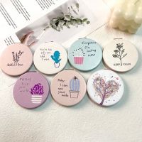 【BEIBEI】 Miss Chic Fashion Makeup Mirror Portable Double Sided Foldable Pocket Glass Compact Mirror