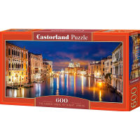 Castorland Poland นำเข้าจิ๊กซอว์ขั้นสูง 600 ชิ้น Venice night 060245