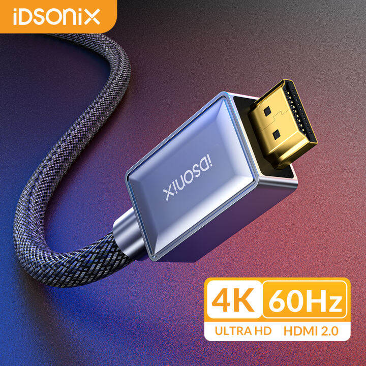 idsonix-hdmi-2-0สายวิดีโอ-hdmi-compatible2-0สาย4k-60hz-ขยายตัวแยก-hdmi-สำหรับกล่องทีวีคอมพิวเตอร์-ps5เกมคอนโซล4