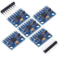 5Pcs MPU6050 GY-521 Accelerometer Gyro Sensor 6DOF สามแกน IMU สำหรับ Arduino RC 3-5V I2C 40P