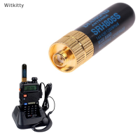 Witkitty 1PC Mini SRH-805S 5cm SMA-F เสาอากาศแบบ Dual Band สำหรับ Baofeng UV-5R BF-888S