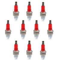 10PCS High-Performance Spark Plug L7TJC 3-Sided Pole For Gasoline Chainsaw And Brush Cutter Garden Power Tool Accessories