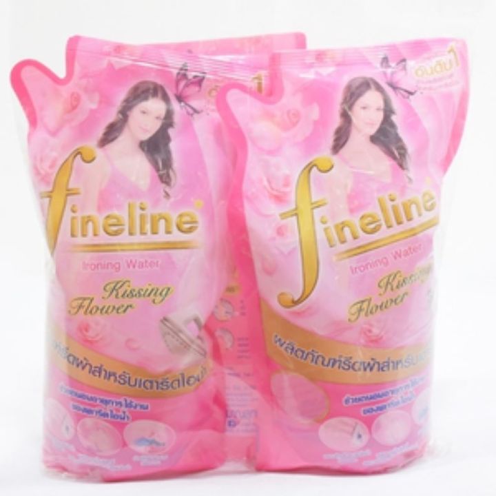 ผลิตภัณฑ์รีดผ้าสำหรับเตารีดไอน้ำ-ไฟน์ไลน์-finelineขนาด-600-ml-แบบใช้เติมลงในเตารีดไอน้ำ-แพ็ค3