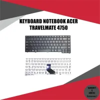 KEYBOARD NOTEBOOK ACER TravelMate 4750 P243 P643 TM4750 TM4750G TM4750Z TM4750ZG/ คีย์บอร์ดโน๊ตบุ๊คเอเซอร์ ไทย-อังกฤษ