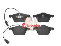 P85 061B ผ้าเบรก-F-แท้ BREMBO รุ่น Black : VX คาราเวล Caravelle T4 2.8 VR6 ปี98-&amp;gt; " เครอป อะไหล่ยนต์"