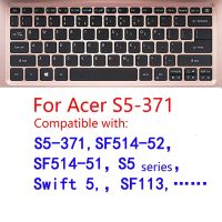 【Xiaohongs keyboard film 】  Ultra Thin Desktop TPU Keyboard Cover Skin Protector สำหรับ Acer S5 371 S13 SF514 E8BE