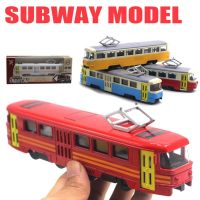 Classic Train Tram Diecast Pull Back Model with LED Music Developmental Kids Toy brinquedo juguetes Baby toys