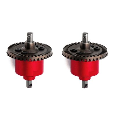 2Pcs All Metal Front Rear Differential for Traxxas Slash 4X4 VXL Stampede Rustler Remo HQ727 1/10 RC Car Upgrade Parts