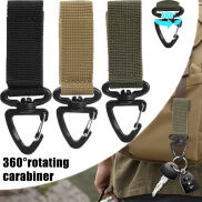 360 xoay tam giác Khóa treo đa chức năng Móc Neo leo núi Keychain Ba lô