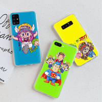 อ่อนนุ่ม ซิลิโคน เคสโทรศัพท์ หรับ Samsung M02S F02S A02S A12 A02 M02 A51 A72 A21S Ultra A42 10 A52S A32 A52 A22 A11 A01 Note 20 A71 Plus Lite ปก โปร่งใส TPU To-116 Dr. Slump Arale