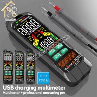 ❖∏﹍ USB Charge Digital Multimetor Auto Range AC DC Current Voltage Detector Pen True RMS Capacitance Temp Smart Multimeter Tester