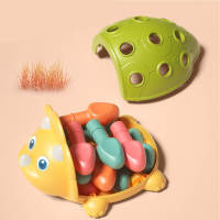 Spike Dinosaur Learning Toy Hand Eye Concentration Training Pulling Spike เด็กวัยหัดเดินของเล่นเพื่อการศึกษาทางประสาทสัมผัส